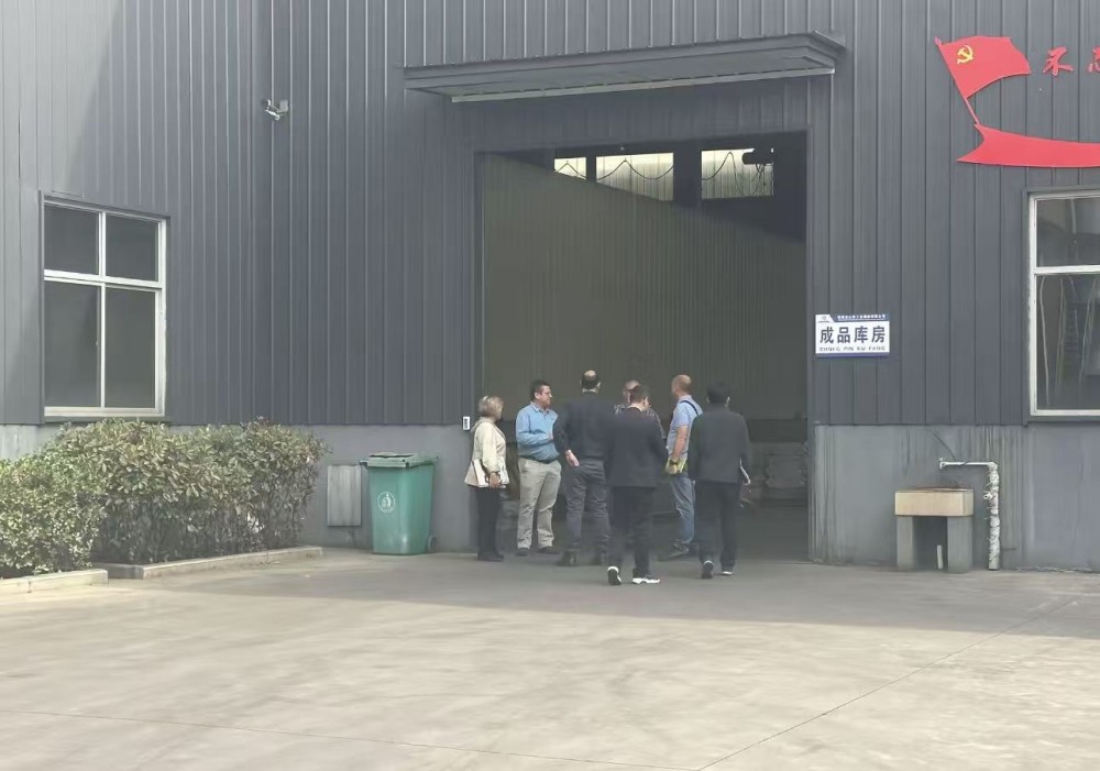 美国专业采购代表团实地访厂，深化重工建材品类长期战略合作